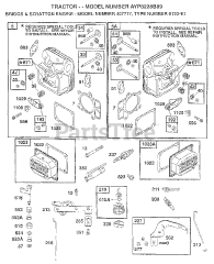 Electrolux/AYP 8228 B89 - Electrolux/AYP Lawn Tractor (1998)