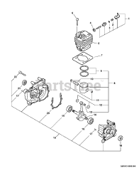 Echo EA-500 - Echo Earth Auger (SN: E03004001001 - E03004999999)