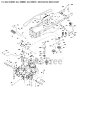 Brands TS 138 - Husqvarna 38" Garden Tractor (Original)