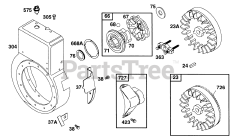 Briggs & Stratton 254427-4027-02 - Briggs & Stratton Horizontal Engine