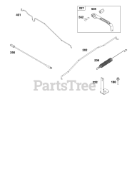 Briggs & Stratton 125P07-0011-F1 - Briggs & Stratton Vertical Engine Controls Group