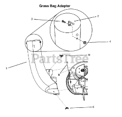 Snapper 7600070 - Snapper 46" & 52" Triple Bag Grass Catcher