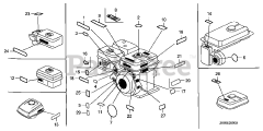 Honda GX160 K1 LX2/A (GC02) - Honda Engine, Made in Japan (SN: GC02-8670001 - GC02-9099999) LABEL (1)