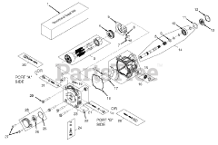 Scag STT61V-27CH - Scag Turf Tiger 61" Zero-Turn Mower, 27hp Kohler (SN: G4800001 - G4899999) BDP-16A Hydraulic Pump Assembly