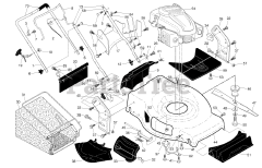 Husqvarna 38096 (380961) - Husqvarna Walk-Behind Mower (2012-03)