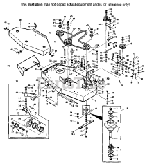 Scag SW-13KH - Scag Walk-Behind Mower, 13hp Kohler (SN: 1001 - 1400) CUTTER DECK 48"