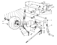 Toro 30610 (120) - Toro ProLine Rear-Engine Riding Mower (SN: 039000001 - 039999999) (1993)