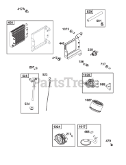 Briggs & Stratton 386447-0409-H7 - Briggs & Stratton Horizontal Engine Lubrication Group