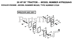 Electrolux/AYP AYP 8228 A49 - Electrolux/AYP Lawn Tractor (1994)