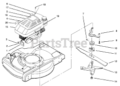 Lawn-Boy 10302 - Lawn-Boy Silver Series Walk-Behind Mower (SN: 004900001 - 004999999) (1994)