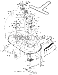 Poulan PO 15538 LTX - Poulan Lawn Tractor (2008-05)