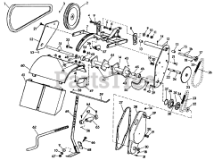 Lawn-Boy 7210 - Lawn-Boy Walk-Behind Mower (SN: 000000001 - 099999999) (1960) Model Lpt Tiller Attachment Parts List