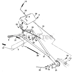 Poulan CHD R500 E - Poulan Rear-Tine Tiller (2000-02)