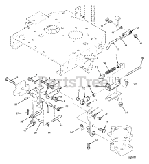 Scag STHM-22CH - Scag Three-Wheel Riding Mower, 22hp Kohler (SN: 3380001 - 3389999) Control Linkage