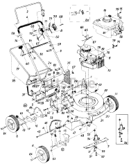 Lawnflite 116-312-107 - Lawnflite Walk-Behind Mower (1986) (Grandpa Pidgeons)