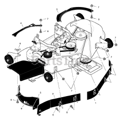 Murray 24764A - Murray Accessory Kit (1998) Baffle Assembly