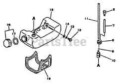 Echo GT-2102 - Echo String Trimmer Fuel System