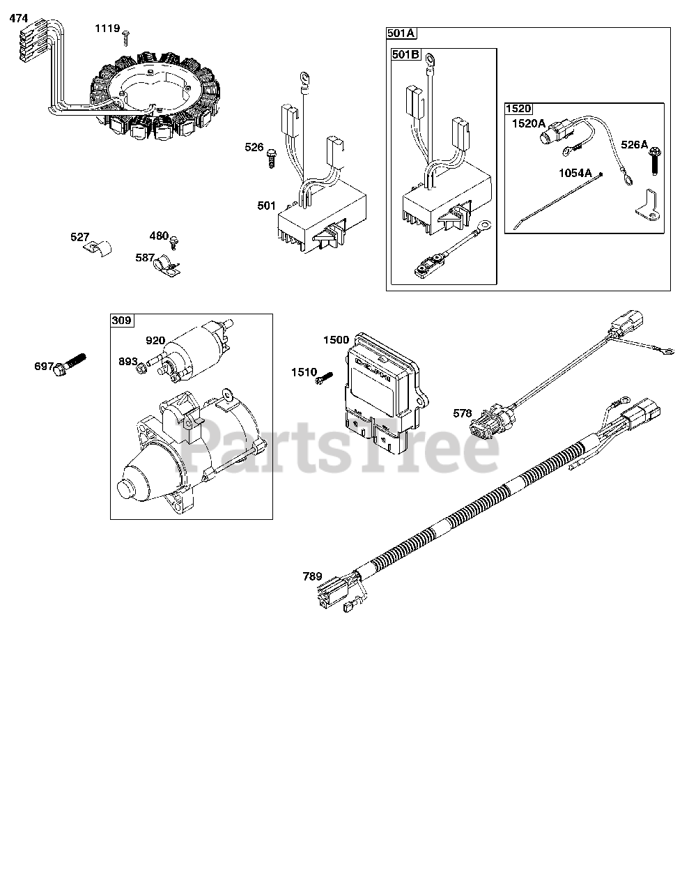 Briggs & Stratton 61E477-0006