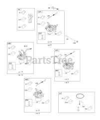 Briggs & Stratton 106232-0145-H7 - Briggs & Stratton Horizontal Engine Carburetor