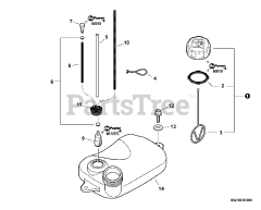 Echo PB-265 L - Echo Backpack Blower (SN: P06313001001 - P06313999999)