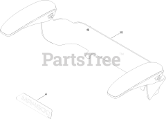 Toro 76440 TA (MR 4800) - Toro 48" Titan Zero-Turn Mower (SN: 417200000 - 417399999) Model Specific Decal Assembly