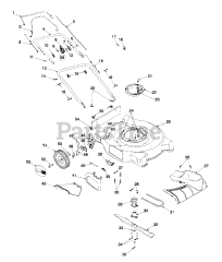 Yard Machines 12AE263E352 - Yard Machines Walk-Behind Mower (1999) (Walmart)