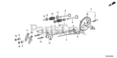 Honda FRC800 K1 A (FAHJ) - Honda 20" Tiller, Made in Japan (SN: FAHJ-1100001 - FAHJ-9999999) CAMSHAFT