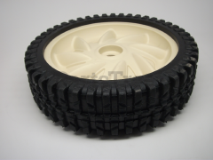 MTD 634-04348 Wheel Assembly, 8.0" X 2.125" Beige - image 1