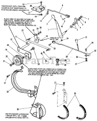 Simplicity 7010 (1690234) - Simplicity 42" Garden Tractor, 10hp