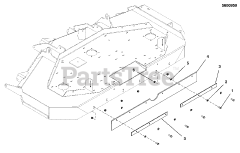 Simplicity 5600959 YP - Simplicity Striping Kit for 61" Slope Nosed Mower Deck