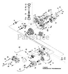 White Outdoor GT-185 (145U836H190) - White Outdoor 46" Garden Tractor (1995) Hydrostatic Transmission