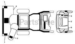 Poulan Pro 961980057-04 - Poulan Pro Snow Thrower (2013-08) DECALS