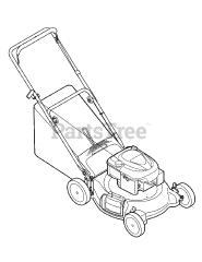 MTD 11A-439S204 - MTD Gold Walk-Behind Mower (2009) (Ace Hardware)