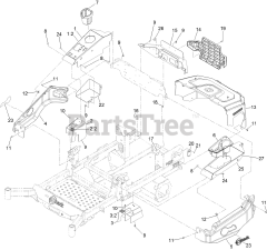 Exmark LZV060B2360A00 - Exmark 60" Lazer Z V-Series Zero-Turn Mower, Electric (SN: 416150475 - 417930745) (Rev A) (2024)