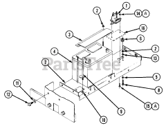 Snapper Z 4801M (80001) - Snapper 48" Mower Deck Assembly