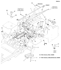Ferris IS 2600Z (5901721) - Ferris IS2600Z Series 61" Zero-Turn Mower, 24hp Yanmar, Side-Discharge