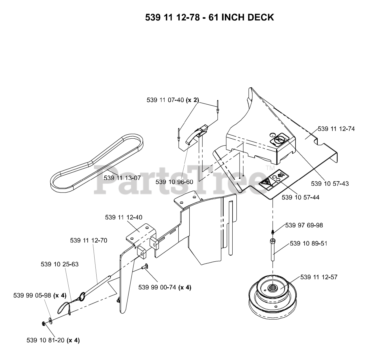 Husqvarna LZ 6127 KOA (968999271) - Husqvarna 61