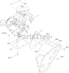 Toro 38569 (CCR 6053 ES) - Toro 21" Quick Clear Snow Thrower (SN: 313002000 - 313999999) (2013)