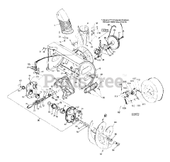 White Outdoor SB-1350 W (31AE993I190) - White Outdoor Snow Boss Snow Thrower (1999)