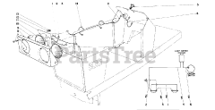 Toro 59037 - Toro Light Kit for 7hp Tractor (SN: 009000001 - 009999999) (1969)