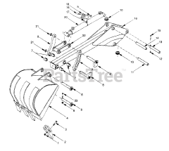 Cub Cadet 457 (590-457-000) - Cub Cadet Backhoe att Dipperstick Assembly 457 Backhoe