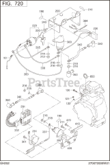 Subaru Robin EH252YS710S (EH25-2) - Subaru Robin Engine