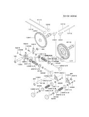Kawasaki FD620D-AS03 - Kawasaki Engine VALVE/CAMSHAFT