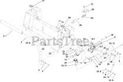 Toro 74360 (Z 4200) - Toro 42" TimeCutter Zero-Turn Mower (SN: 280000001 - 280999999) (2008)