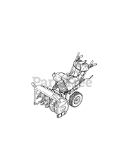 Craftsman 247.888350 (31AH95SI799) - Craftsman Snow Thrower (2010) (Sears)