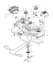 Husqvarna MZ 5424 S (967003903) - Husqvarna 54" Zero-Turn Mower (2013-07) MOWER DECK / CUTTING DECK