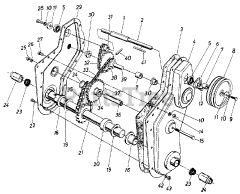 Cub Cadet 381 (217-381-100) - Cub Cadet Front-Tine Tiller (1987)