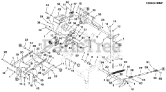 Simplicity 5901336 - Simplicity 72" Mower Deck