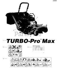 Ferris 5600756 - Ferris 52" iCD Turbo-Pro Max 12 cu. ft. Hopper for S150XT