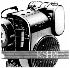 Kohler K91-2683 - Kohler K-Series Engine, Basic Version, 4hp, 3kW